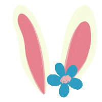 Easter Sunday Rabbit Sticker