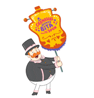 Happy Carnaval Sticker by Mundo Bita