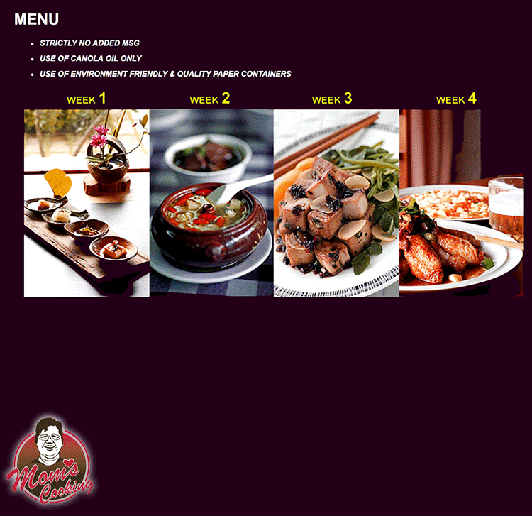 moms cooking tingkat delivery menu GIF
