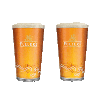 FullersPubs happy celebrate drink beer Sticker