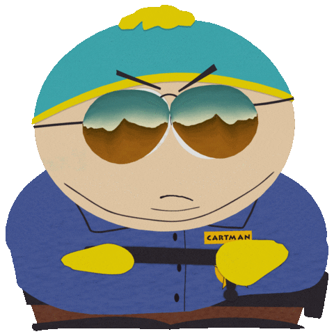 Eric Cartman Oops Sticker by South Park