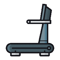 Run Treadmill Sticker