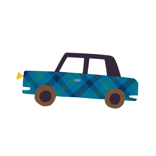 familiar_official car familiar ファミリア くるま Sticker