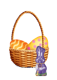 Bunny Sticker by Milka