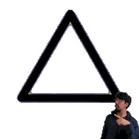 Triangle Tri Sticker