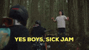 ifhtfilms high five hyped mountain bike session GIF