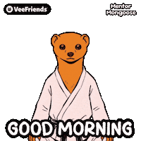 Sleepy Good Morning Sticker by VeeFriends