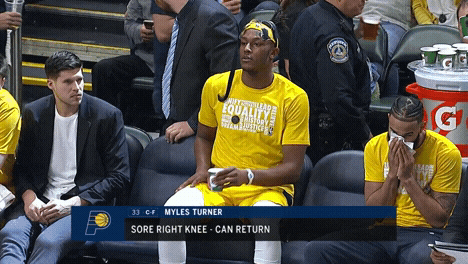 happy myles turner GIF by Indiana Pacers