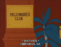 Season 3 Club GIF by The Simpsons