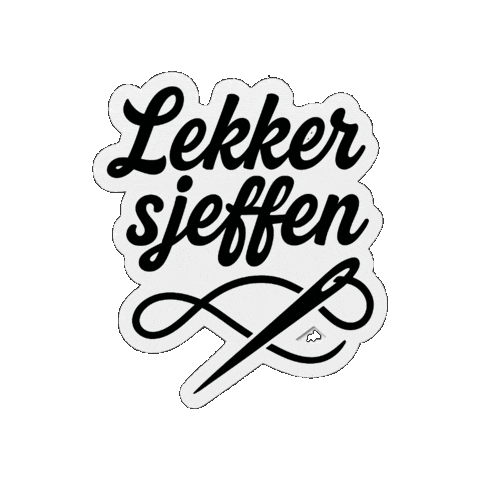 Naald Sticker by Foei Collective