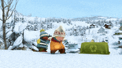 Cartoon Snow GIF by minika