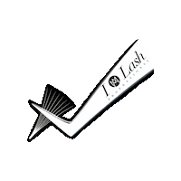 Lash Fan Sticker by I AM Lash