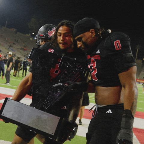 bulldogbread football trophy bulldogs fresno state GIF