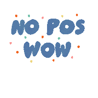 Hustle No Pos Wow Sticker by GrowMija
