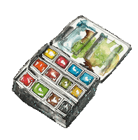 cubew3 cubie cubew3 Sticker