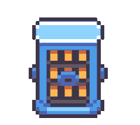 Pixel Explode Sticker by Bad Kid Games