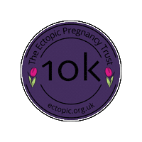 Run 10K Sticker by The Ectopic Pregnancy Trust