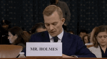 news impeachment impeachment inquiry opening statement david holmes GIF