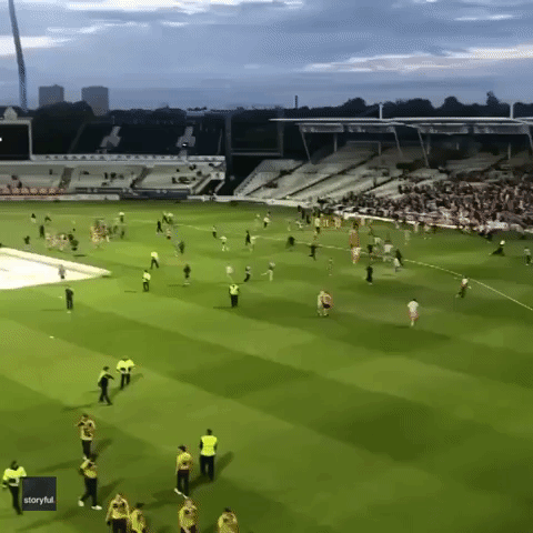 Cricket Ground Invaded by Fans as Event With 'Free-Flowing Pints' Condemned