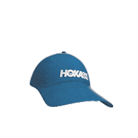 HOKARacer sports fitness blue white Sticker