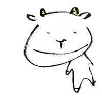 kattun ヤギ やぎお きまぐれ牧場 Sticker