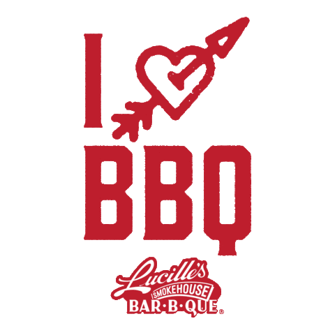 Lucillesbbq Sticker by Lucille's Smokehouse Bar-B-Que