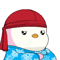 Penguin No Sticker by Pudgy Penguins