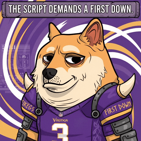 Shiba Inu Football GIF by Doge Pound