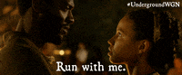 run away aldis hodge GIF by Underground