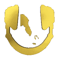 Gold Rotate Sticker by Nova Sound