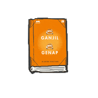 Genap Sticker by Gramedia Pustaka Utama