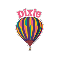 Seattleballooning seattle dixie HotAirballoon hot air Sticker
