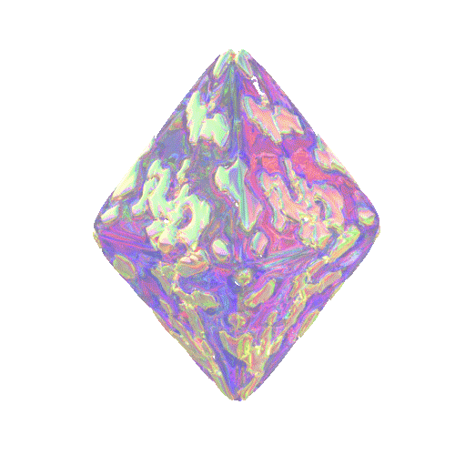 3D Spinning Sticker by Vince Mckelvie