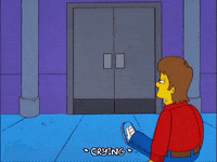sad homer simpson GIF