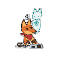 out of body paku youko Sticker