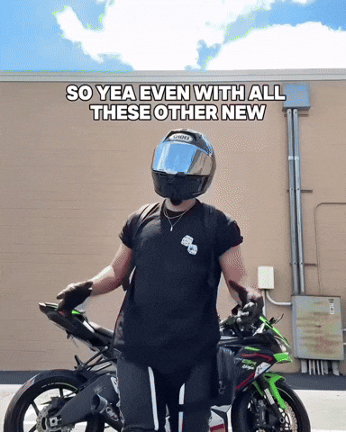 Groover Dancing Biker GIF