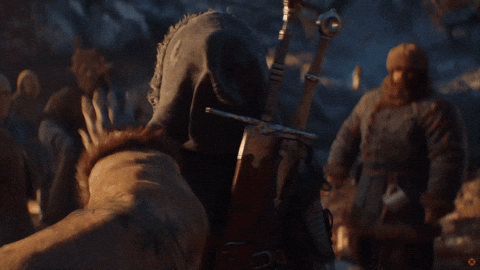 Witcher Swords GIF