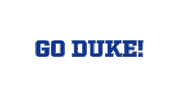 swipe up blue devils Sticker by Duke Men's Basketball