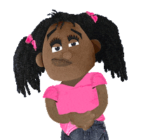 blink ok Sticker by Fluffy Friends