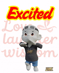 Happy Lets Go GIF by Zhot
