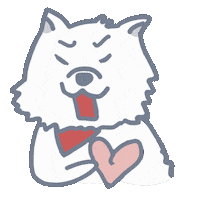 Sad Dog Sticker