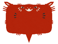 Cat Share Now Sticker