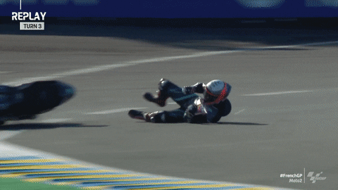 Slide Fail GIF by MotoGP