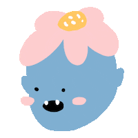 Happy Girl Sticker