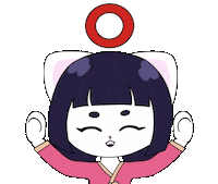 jeyi_ch cat yes kawaii okay Sticker
