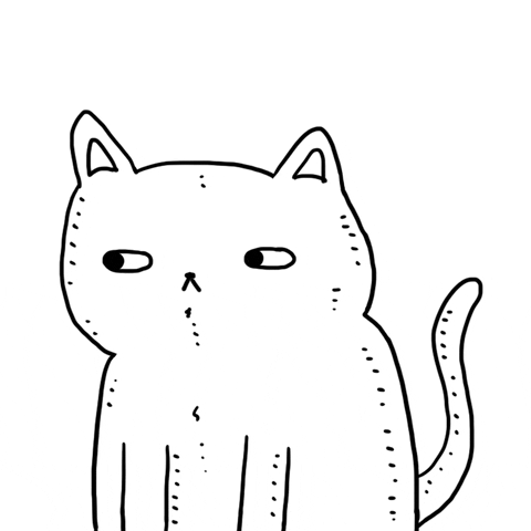 suspicious cat GIF by Percolate Galactic