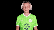 Look Here Reaction GIF by VfL Wolfsburg