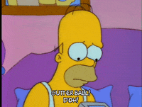 sad homer simpson GIF