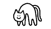 NikoPworld cat kawaii kitty walk Sticker