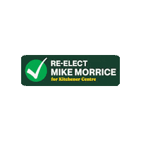 MikeMorrice green mike morris green party of canada Sticker